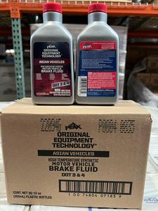Líquido de Frenos Sintético de Alta Temperatura PEAK OET para Vehículos Asiáticos, 12 oz, Hecho en EE. UU. - Product Image 2
