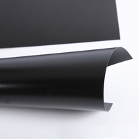 Jincai Vente en gros de feuilles de PP de 0,3 0,5 1 1,5 3 4 mm, feuilles de polypropylène noires ignifuges, feuilles de plastique PP pour batteries