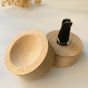 新款上市独特汽车空气清新剂扩散器凹香味木礼品套装 - Product Image 3
