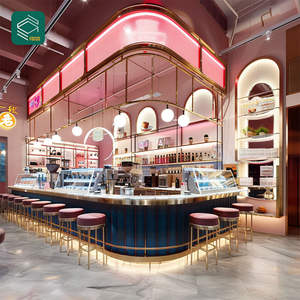 Meubles de comptoir pour Bubble Tea, kiosque à café, centre commercial, kiosque de café, kiosques pour centres commerciaux, café - Product Image 6