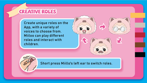Giocattolo Educativo Interattivo Intelligente Miiloo Multilingue in Plastica e Peluche con Batteria al Litio - Product Image 4