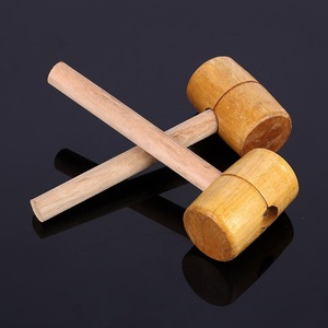 Wooden Mallet 310*120*70mm Round Head Shockproof For Woodworking And Machine Repair - Product Image 1