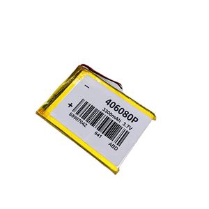Low price <span class=keywords><strong>3</strong></span>,7 V lipo 406080 456080 3300mAh 3500mAh lithium-ion polymer battery with wires for electronic product - Product Image 3
