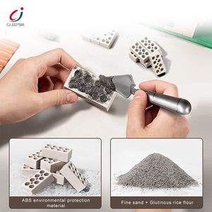 Chengji khối nhựa cho nhà xây dựng xây dựng một ngôi nhà nóng bán trò chơi Bộ DIY lắp ráp kiến trúc sư biệt thự chơi đặt đồ chơi - Product Image 3