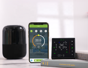 Beca BAC-006 cuộn dây quạt nhà tuya thông minh lập trình phòng HVAC ZigBee tổ wifi thông minh Lora nhiệt - Product Image 4