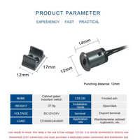 Controlador de Sensor de Movimiento PIR para Luz LED de Armario, 12/24 V CC, 5 A, Interruptor de Sensor de Movimiento Humano por Infrarrojos