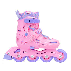 Patines de Ruedas de Plástico para Niños Principiantes Flying Eagle, Juego Completo Night Elf, Ruedas de Fantasía para Niños y Niñas, Ajustables - Product Image 1