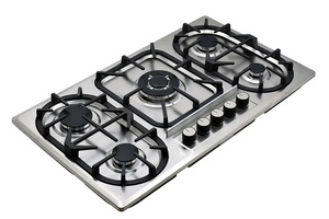 Cocina a <span class=keywords><strong>gas</strong></span> de acero, 5 quemadores, para el <span class=keywords><strong>hogar</strong></span>, estufas de <span class=keywords><strong>gas</strong></span> - Product Image 3
