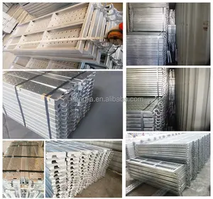 Plataformas de Andamio de 12 Pies, Abrazadera para Plataforma de Andamio, Plataforma de Andamio de Acero de 230 mm x 40 mm - Product Image 4