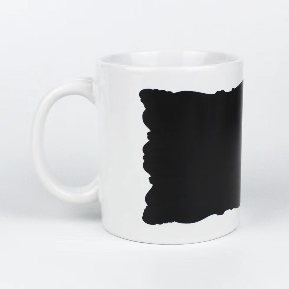 Gobelet en papier à motif ardoise noire