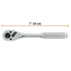 Master con 18 unità Triple cricchetto 1/4 ', 3/8' e 1/2 'quadrati, Truper - Product Image 1