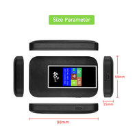 Routeur Wifi sans fil 4G LTE Mifis avec écran LCD Type-C, routeur 4G avec emplacement pour carte SIM, mini routeur portable de poche, routeur Wifi 4G de poche