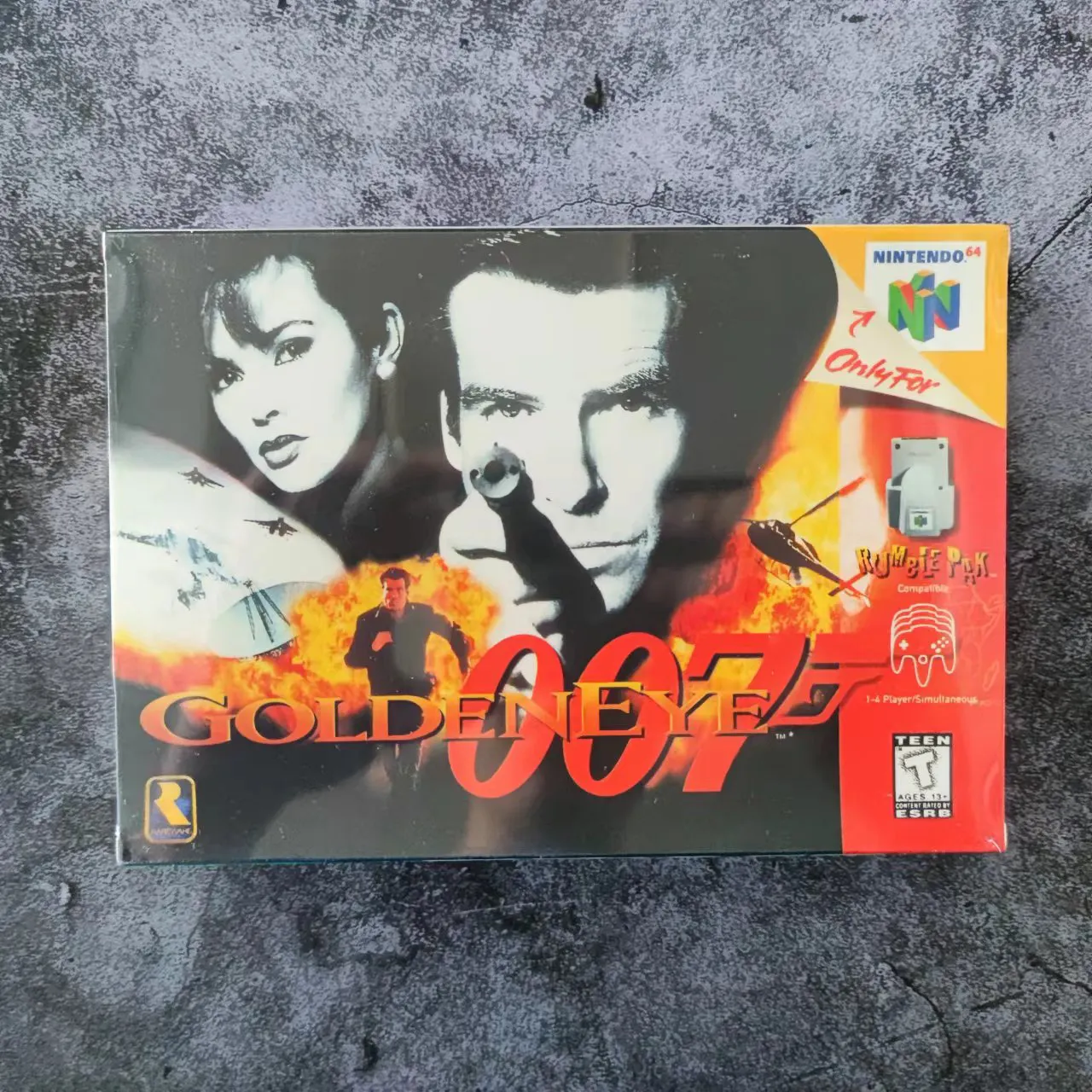 GOLDENEYE 007 game cartridge USA Version NTSC Format For N64
