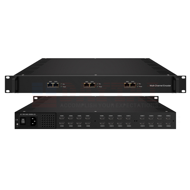 Professional Digital TV 16 Input Multi-Channel Audio and Video Encoder