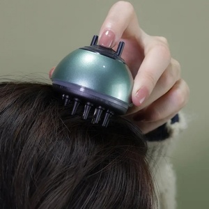 Portable Silicone Scalp Hair <b>Massage</b> Essential Oil Comb Beauty Salon <b>Massage</b> Brush Equipment - Product Image 5