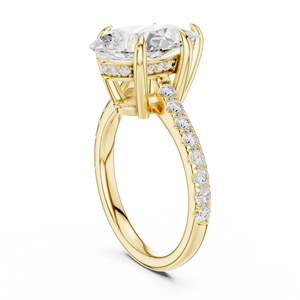 High Quality 14Kt 18Kt 22Kt Gold Lab Grown <b>Diamond</b> <b>Ring</b> for Women Rhodium Plated Fashion Jewelry Wedding Engagement Gift - Product Image 5