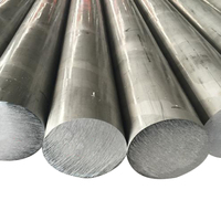 Tige en aluminium de billette ronde solide personnalisée 6063 6082 6061 6000 série diamètre en alliage d'aluminium extrudé avec soudage à motif carré