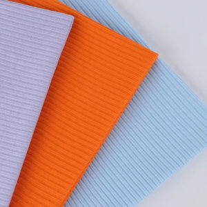 Tissu côtelé extensible en polyester TR avec élasthanne pour manchette de robe de yoga pour femme - Product Image 4