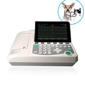 Haute qualité vétérinaire ECG EKG Machine <span class=keywords><strong>prix</strong></span> équipement de Diagnostic 3 canaux pour Animal vétérinaire hôpital <span class=keywords><strong>électrocardiogramme</strong></span> utilisé - Product Image 2