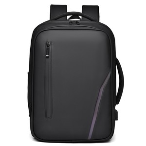 Customized Wholesale Unisex Business Laptop <b>Backpack</b> with Waterproof Oxford Material USB Port for Travel & Commuting - Product Image 1