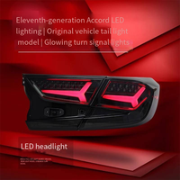 Feux arrière Veidt pour Honda Accord 10e génération, style avion, avec feux de jour LED et clignotants séquentiels