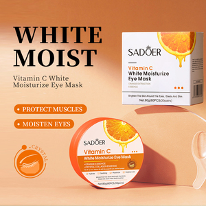 Vendite calde cura della pelle biologica SADOER vitamina C sbiancante schiarente lenitivo idratante cura della pelle Set crema per gli occhi siero crema per il viso - Product Image 5