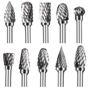Fresa Rotativa de Carboneto 3*6mm, Cabeça de Retificação de Aço de Tungstênio para Marcenaria e Escultura em Madeira, Lâmina de Escultura com Haste de 1/8, OEM Strong Ostricch - Product Image 1