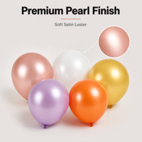Ballons en latex nacré de 12 pouces, 2,8 g, couleurs vives assorties, multicolores, pour décoration de fête, vente en gros, fabricant