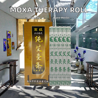 Bâtons de moxibustion pour la thérapie par les points d'acupuncture, moxibustion chaude, détoxification du corps, herbes chinoises d'armoise
