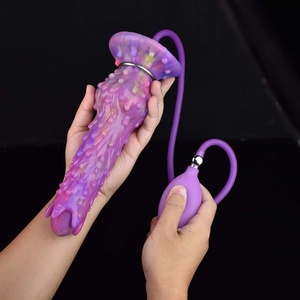 Alien Ovipositor <b>Dildo</b> Toy with Insertable Sex Toy Eggs 5 Silicone Egg Spawning <b>Dildo</b> Glow in the Dark Adult Sex Toy for Women - Product Image 6