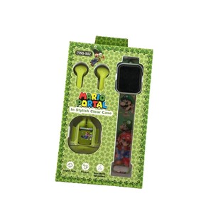 2025 Phim Hoạt Hình Mới Trong Tai Không Dây Cho Tai Nghe Bluetooth LED Chỉ Số Pin Giảm Tiếng Ồn Trong Suốt Sạc Nhà Máy - Product Image 5