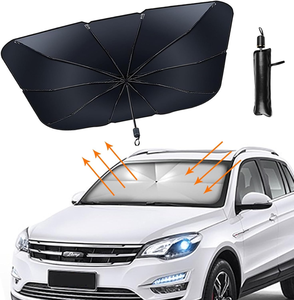 Pare-soleil pour voiture, bloque les rayons UV, pare-soleil pour pare-brise de voiture, pare-soleil pour fenêtre avant de voiture, parasol pour voiture - Product Image 3