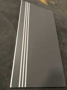 Carreaux d'escalier en céramique grise antidérapants à rainures mates, imitation brique antique, pour terrasse, marches, carrelage en <span class=keywords><strong>ciment</strong></span> antidérapant - Product Image 5