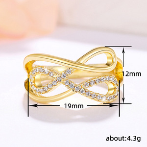 Anello Geometrico Vintage a Croce per Donne, Elegante Gioiello da Indossare all'Indice - Product Image 5