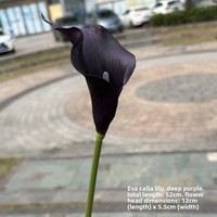 Fabrieks prijs grote maat handgemaakte Europese stijl Calla Lelie Real Touch voor tafeldecoratie witte bruiloft bloemstuk