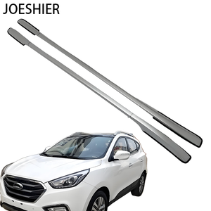 JOESHIER - Portaequipajes de Techo para Automóvil 4x4, Compatible con Hyundai ix35, Rieles Laterales de Aluminio - Product Image 1