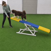 Peralatan Latihan Agility Anjing Tahan Air dari Aluminium, Tersedia dalam Stok, untuk Klub Olahraga Hewan Peliharaan, Grosir OEM, Perlengkapan Mainan Olahraga