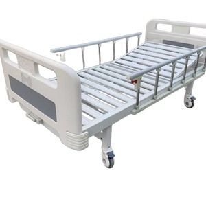 Hospital Bed 142x77x96 Cm Stainless Steel Manual Crank Nursing Bed For Medical Use - Product Image 2