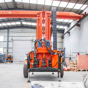 Tiefe 100 bis 300 M Crawler Pneumatische Drehbohrloch-Brunnen bohr anlage zum Verkauf - Product Image 2