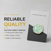 Épingles Personnalisées en Émail Dur ou Souple avec Logo Métallique, pour Chapeaux et Clubs (OEM)