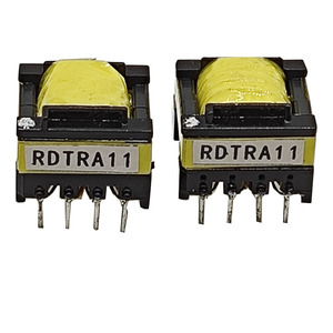 EE13 24V 12v Step Down Horizontal 8 Pin frekuensi tinggi Ferrite inti beralih transformator catu daya - Product Image 4