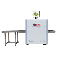 Système de contrôle de sécurité des bagages par scanner à rayons X SECU SCAN, inspection des sacs à main, résolution de fil de 40 AWG, pénétration en acier de 34 mm