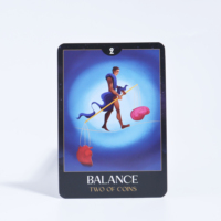 Jeu de cartes de tarot Oracle personnalisées Impression de cartes de conception propre Affirmation Cartes de tarot personnalisées