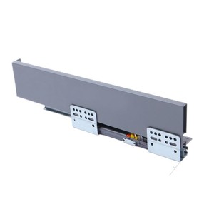 Système de tiroirs à 3 plis et fermeture en douceur de style moderne Construction impeccable Armoire en plastique pour cuisine chambre à coucher utilisation en extérieur - Product Image 5