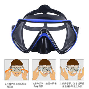 Kit de Snorkel M2301S31, Máscara y Snorkel de Vidrio Templado y Silicona, Talla Única para Adultos y Niños, Buceo y Natación - Product Image 5