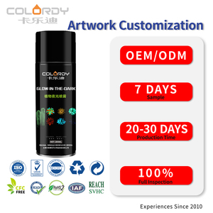 Peinture végétale phosphorescente COLORDY 200ML - Luminosité instantanée et durable SCAU développée de manière sûre et non nocive - Product Image 1