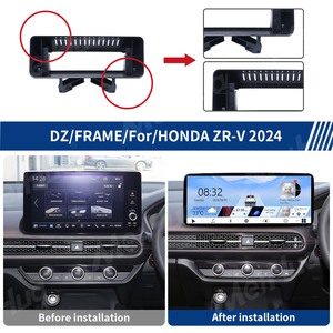 Marco de Panel de Radio para Coche de 12.3 Pulgadas, Soporte de Navegación y GPS Android, Marco de DVD Android para <span class=keywords><strong>HONDA</strong></span> <span class=keywords><strong>ZRV</strong></span> 2024 - Product Image 3