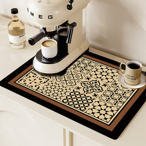 Tapis de séchage de vaisselle <span class=keywords><strong>pour</strong></span> comptoir de cuisine tampon de séchage de vaisselle super absorbant avec support en caoutchouc antidérapant - Product Image 6