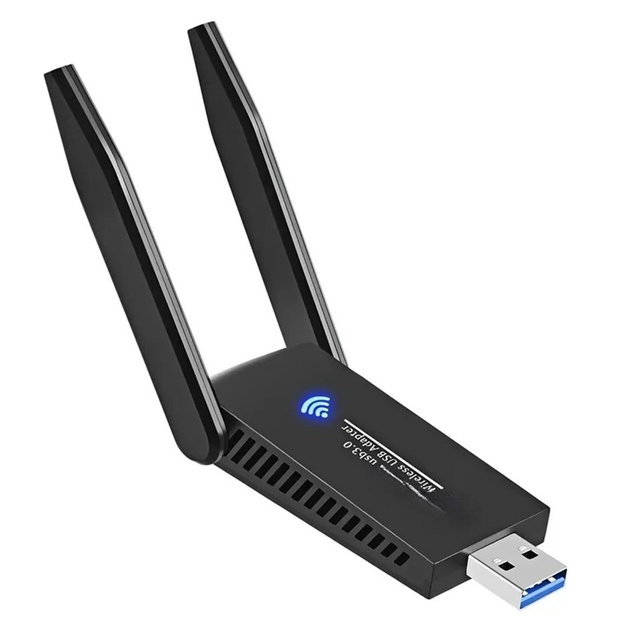1300Mbps Wireless WiFi USB Adapter Dual Band 2.4/5Ghz With Aerial Network Card Wi-fi Receiver RTL8822BU