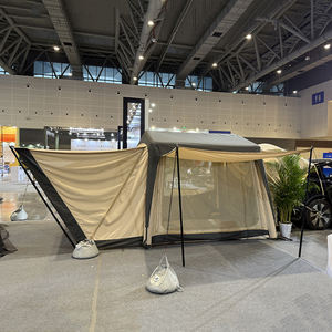 Tente de camping arrière pour voiture 3-4 personnes, ouverture rapide, toutes saisons, pour SUV/MPV/PICKUP, extérieur, imperméable, anti-UV, tissu Oxford, <span class=keywords><strong>yourte</strong></span>, étanche - Product Image 6